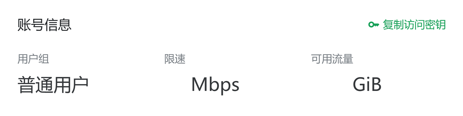 访问密钥